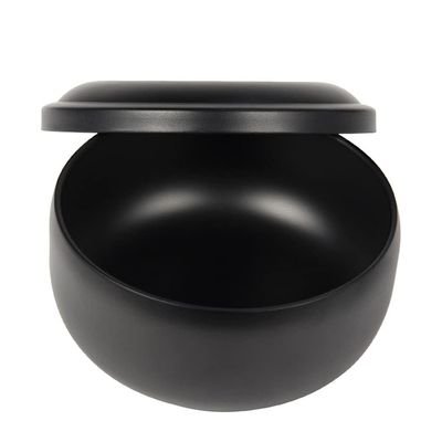 Beaupretty Stainless Steel Shaving Soap Bowl Shaving Mug for Shave Cream Soap Shaving Cup with Lid