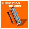 Gillette Fusion5 Razor Refills for Men, Razor Blades Men with Lubrastrip for a Close Shave, Compatible with Razors view 2