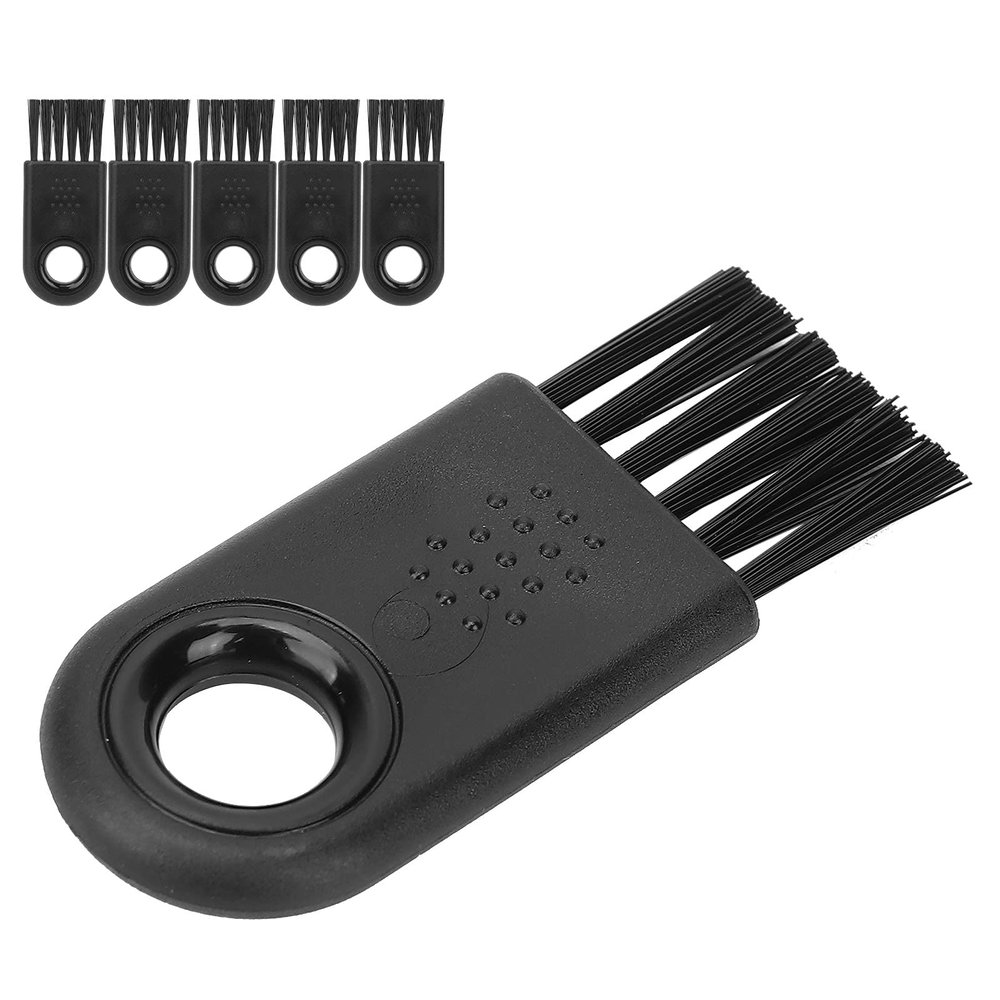 Yinhing 6Pcs Practical Shaver Cleaning Brushes,Trimmer Cleaning Brush with PP Handle for Hairdressing,Computer Accessories, Household Cleaning and Other Fields