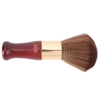 SOLUSTRE Neck Duster Handle Hair Brush Hair Brush for Barber Ideal for Barbershop