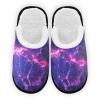 Umidedor Space Galaxy Mens Slippers, Soft Memory Foam Non-Slip Indoor House Slippers Home Shoes for Bedroom Hotel Travel Spa view 1
