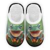 Umidedor 3D Tree Frog Slippers For Women Girls, Soft Memory Foam Non-Slip Indoor House Slippers Home Shoes for Bedroom Hotel Travel Spa view 1