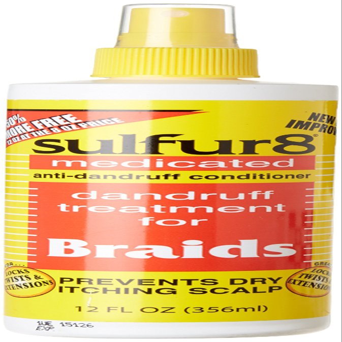 Sulfur 8 Dandruff Treatment For Braids 12 oz. Spray - PACK OF 10