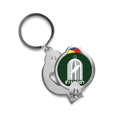 Barcode Shopping Scanning Birdcage Nail Clippers Sharp Fingernail Stainless Steel Cutter