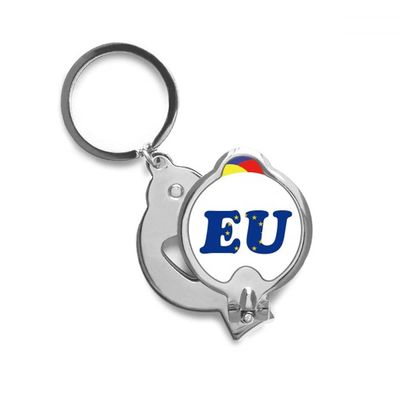 Abbreviation Europe Union Combination Nail Clippers Sharp Fingernail Stainless Steel Cutter
