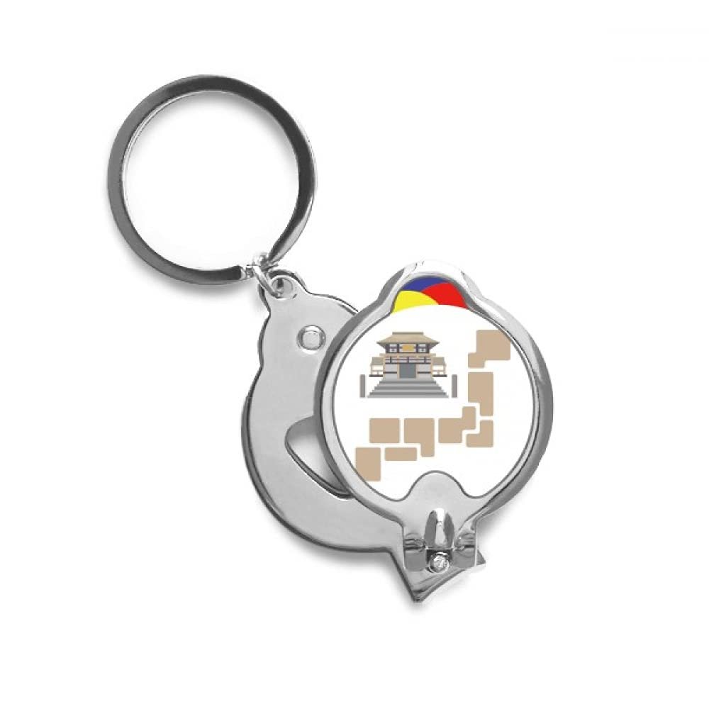 Ancient Inheritance Stepped Architecture Nail Clippers Sharp Fingernail Stainless Steel Cutter