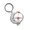 Animal Myth Dragon's Eastern Western Wings Nail Clippers Sharp Fingernail Stainless Steel Cutter view 1