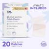 LivaClean 20CT Large Hydrocolloid Acne Patches - For Pore Spots Nose Face Cystic Pimple Zit Patch - Big Pimple Patches Hydrocolloid Bandages Strips Stickers Acne Patch XL Large view 2