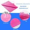 30PCS Massage Table Sheets Disposable Non Woven SPA Bed Cover Breathable Polypropylene Fabric 31" x 70" Thin, Not Waterproof Pink view 2