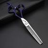 Hair Cutting Scissors, Professional hair clipper 6 inch Japanese hairdressing scissors hair flat shears set BY ZZYY (Color : 6set free case) view 4