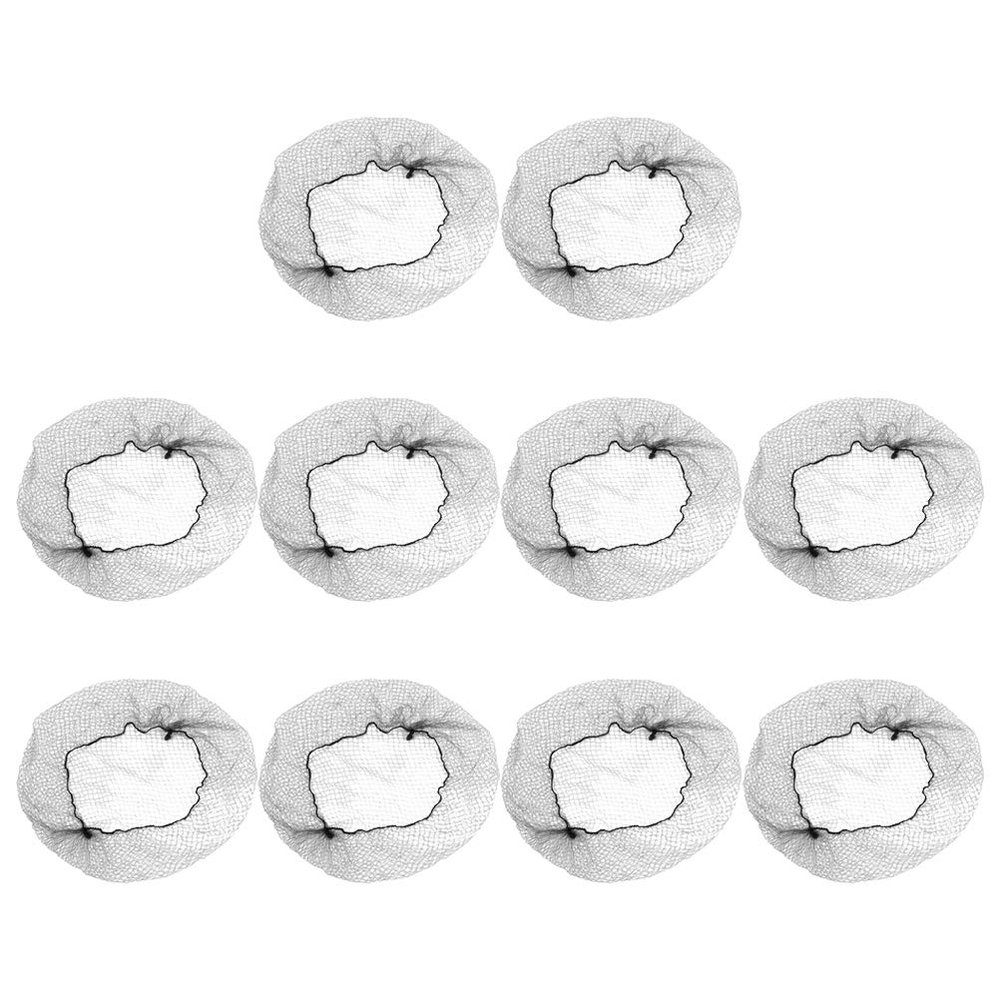 100pcs Hair Net Miss Nylon Elastic Net Bulk