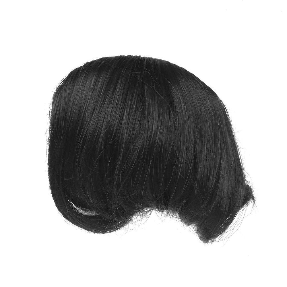1pc Curly Hair Wigs Brown Wig with Bangs Bangs Curly Wigs Long Wavy Wig Women Wig Womens Wigs Costume Party Hairpiece Hair Accessories Women's Vintage