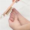 2 Packs, 4 in 1 Multi-functional Foot Care Brush, Pumice Metal Emery File Scrubber Pedicure Paddle Kit Tool, Foot Rasp Callus Remover view 3