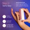Beauty Nuggets My Nails Are Perfect Nail Care Kit, Ultimate Shine 3 Way Nail Buffing Block, Cuticle Cream, Nail File and Replacement Buffer Pads (My Nails Are Perfect Nail Care Kit) view 4