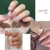 12 Boxes Japanese Goddess Nail Art Accessories Nail Design Nail Art Sets Fashion Nail Decoration Kits with Shell Flakes Aluminum Foil Gold Thread Sequins Bling Bling Rhinestone(Mixed-8) view 3