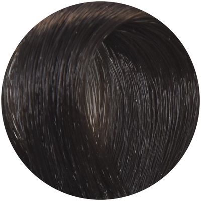 Tinte profesional permanente en Crema Para El Cabello Con Aceites Escenciales de Jojoba, Almendras Dulces, Manzanilla y Manzana - Tonos Naturales ((4.0- Castao Medio))