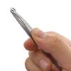 AKOAK 1 Pack Nose Hair Tweezers, Stainless Steel All-Purpose Nose Hair Trimmer for Men/Women, Round Head Precision Tweezers for Personal Care Facial Hair Removal and Ear Nose Eyebrow Trimming view 3