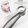 AKOAK 1 Pack Nose Hair Tweezers, Stainless Steel All-Purpose Nose Hair Trimmer for Men/Women, Round Head Precision Tweezers for Personal Care Facial Hair Removal and Ear Nose Eyebrow Trimming view 4