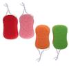 Beaupretty 4pcs Bath Sponges Scrubber for Gentle Body Cleaning Absorbent and Quick-Drying Bath Sponge Random Colors for Moisturizing Body Wash view 1