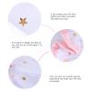 2pcs Elastic Cap for shower Elastic Cap women hats and caps little stars hair Miss plastic cap elastic band take a bath hair cap gauze scarf headband view 4