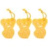 3pcs Bath Sponge Bath Loofah Face Scrubbers Scrubber for Body Face Sponge Facial Tools Foam Natural Shower Accessories Baby Take a Wood Pulp Fiber view 1