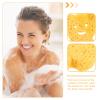3pcs Bath Sponge Bath Loofah Face Scrubbers Scrubber for Body Face Sponge Facial Tools Foam Natural Shower Accessories Baby Take a Wood Pulp Fiber view 2