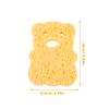 3pcs Bath Sponge Bath Loofah Face Scrubbers Scrubber for Body Face Sponge Facial Tools Foam Natural Shower Accessories Baby Take a Wood Pulp Fiber view 4