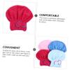 Beaupretty 4pcs Bow Dry Hair Cap Elastic Bathing Hair Drying Turban Hats for Kids Womens Head Scarves Head Wraps for Women Hair-Dryer Towel Hair Mask Child Fiber Quick Dry view 4