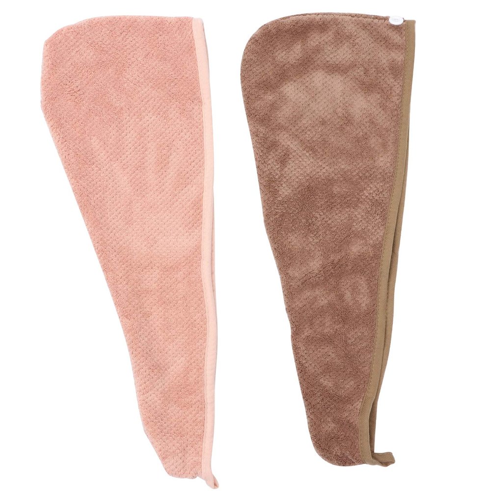 2pcs Pineapple Dry Hair Cap Bath Hair Cap Women Hats and Caps Fast Dry Hair Caps Hair Towel Hair Drying Hat Absorbent Fiber Women's Hair Dryer Japanese-Style