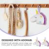 2pcs Unicorn Bath Shower Body Sponges Unicorn Exfoliating Sponge Bathtub Toys Body Scrubber Body Washing Sponge Animal Mesh Ball Scrubber Pp Cotton Pouf Loofah view 2