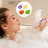 4pcs Bath Bath Ball Natural Loofa Skin Cleaning Tool Honeycomb Loofah Sponge Degree Body Wash for Men Infant Tub Drop Shape Baby Sponge Brush Hydrophilic Polyurethane view 4