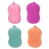 Beaupretty 4pcs Bath Sponge Dual-sided Exfoliating Sponge for Boy Girl Soft and Safe Cleaning Tool and Shape for Bath Enjoyment view 1