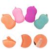 Beaupretty 4pcs Bath Sponge Dual-sided Exfoliating Sponge for Boy Girl Soft and Safe Cleaning Tool and Shape for Bath Enjoyment view 3