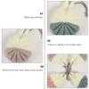 Bath Flower Bath Loofah Sponges Bubble Making Net Skin Brush Scrub Bath Ball Bath Sponge Bathing Bubble Making Ball Dead Skin Cell Remover Bath Poufs Body Mesh Scrubber view 2