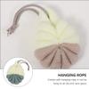 Bath Flower Bath Loofah Sponges Bubble Making Net Skin Brush Scrub Bath Ball Bath Sponge Bathing Bubble Making Ball Dead Skin Cell Remover Bath Poufs Body Mesh Scrubber view 3