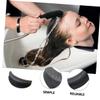 Silicone Shampoo Pad Neck Rest for Washing Hair Inflatable Pillow Neck Rest for Salon Shampoo Bowl Neck Pillow Spa Pillow Neck Cushion Bathtub Pillow Rubber Fixture view 2