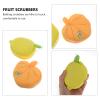 2pcs Fruit Baby Bath Scrub Shower Scrub Brush for Body Bath Shower Ball Baby Brush Shower Loofah Back Scrubber Sponge Polyester Fiber Ball Child Korean Version view 4