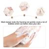 5pcs Foaming Bag Exfoliating Bag Pouch Accessories Bag Scrubber Foaming Net Bag for Shower Travel Shave Ramie Mesh Storage Bag view 3