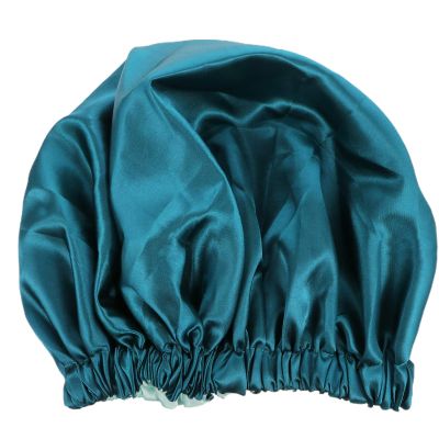 Beaupretty Breathable Satin Sleep Cap for Women Large Dual-layer Hair Wrap for Nighttime Care Keeps Hair Fresh and Moisturized for Seasons and Home Use