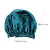 Beaupretty Breathable Satin Sleep Cap for Women Large Dual-layer Hair Wrap for Nighttime Care Keeps Hair Fresh and Moisturized for Seasons and Home Use view 2