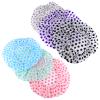 6pcs Printed Waterproof Shower Cap Womens Hats Elastic Cap for Shower Women Hats and s Turban Has Thicken Bathing Swimming Printing Miss Peva Material view 2