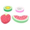 4pcs Lovely Fruit Shaped Bath Sponges Scrubbers Bathing Tools for Bath Shower Accessories view 2