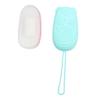 Beaupretty Automatically Soaking Silicone Bath Brush for Deep Cleansing Portable Exfoliating Scrubber for Shower and Bath for Home and Hotel Use Matcha Green view 1