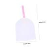 Beaupretty 3pcs Foaming Net Soap Net Pouch Bar Soap Exfoliating Soap Pocket Soap Holder Saver Soap Exfoliating Bags Natural Sponge Soap Saver or Travel White view 2