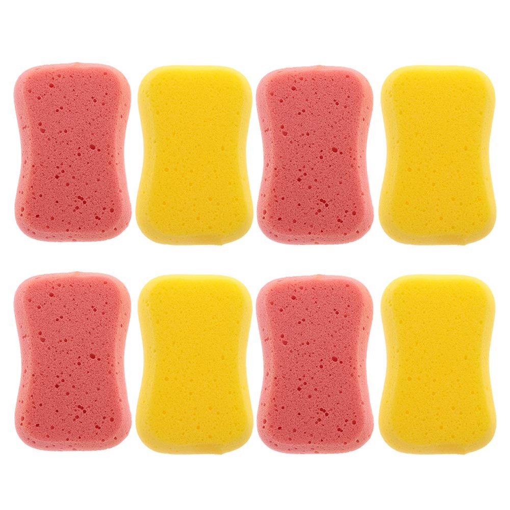 8pcs Skin Care Bath Sponge Princess Dresses for Girls Bath Loofahs Shower Sponges for Men Bath Sponge Foam Cleaning Tool Mens Decor Towel Cleaning Supplies Man Bulk Scarf