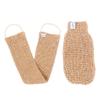 Beaupretty 2pcs Ramie Jute Bath Scrubber Gloves Exfoliating Back Strip for Deep Cleansing Natural Material for Smooth Skin for Body Care and Spa Use view 1