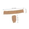 Beaupretty 2pcs Ramie Jute Bath Scrubber Gloves Exfoliating Back Strip for Deep Cleansing Natural Material for Smooth Skin for Body Care and Spa Use view 3