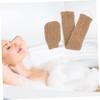Beaupretty 2pcs Ramie Jute Bath Scrubber Gloves Exfoliating Back Strip for Deep Cleansing Natural Material for Smooth Skin for Body Care and Spa Use view 4