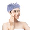 Beaupretty Cartoon Hair Drying Cap for Women Super Absorbent Coral Fleece Quick Dry Towel Soft and Gentle Hair Wrap Adorable Deer Design Grey view 4