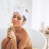 4pcs Coral Fleece Headband Hair Ring Women's Elasticity White view 2
